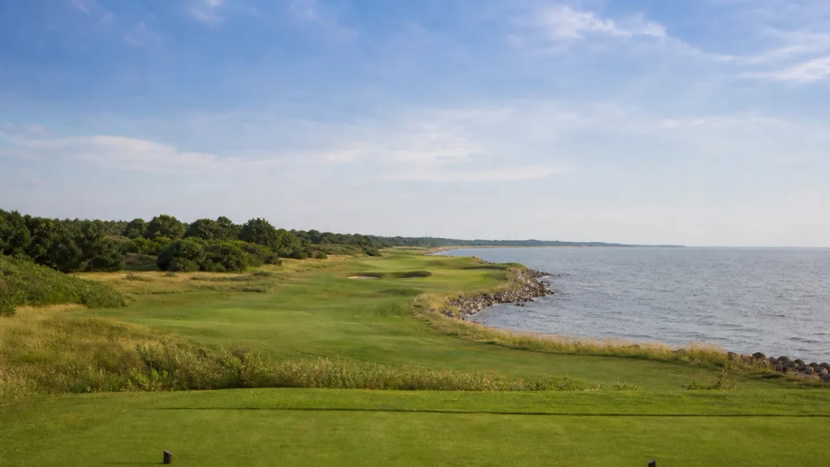 Golfhål på Barsebäck Ocean längs Öresund