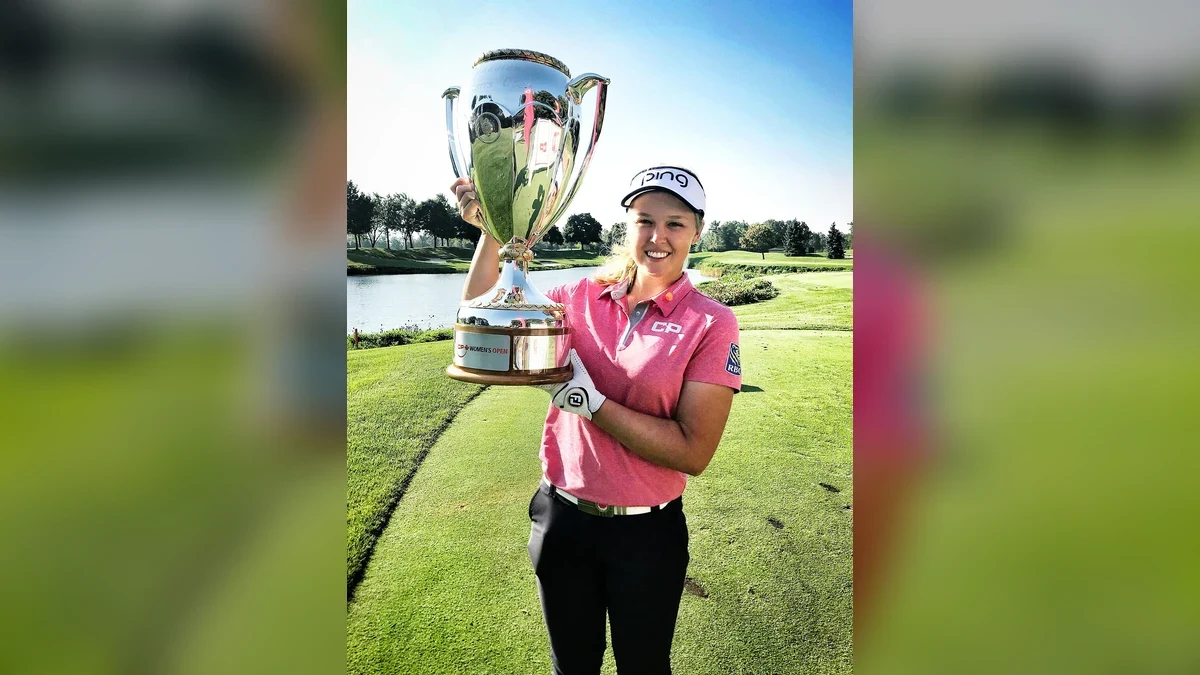 Porträtt av Brooke Henderson