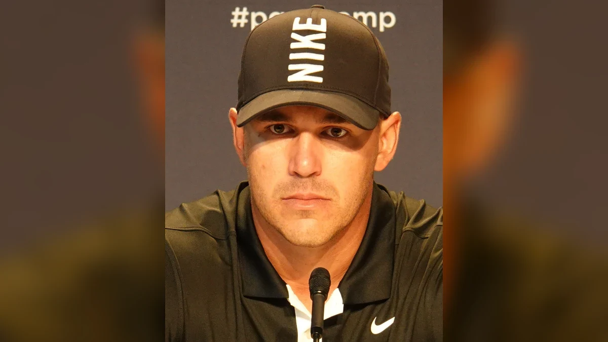 Porträtt av Brooks Koepka