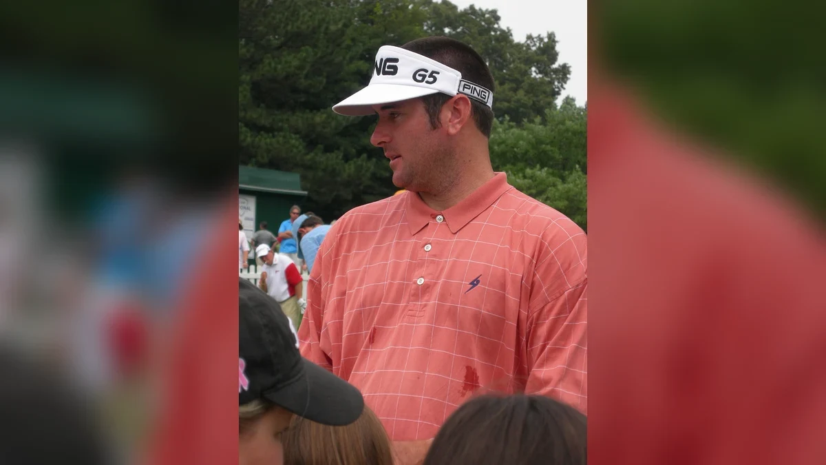 Porträtt av Bubba Watson