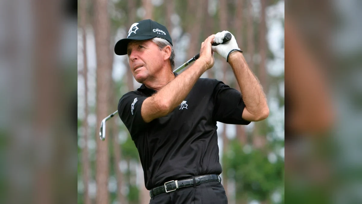 Porträtt av Gary Player