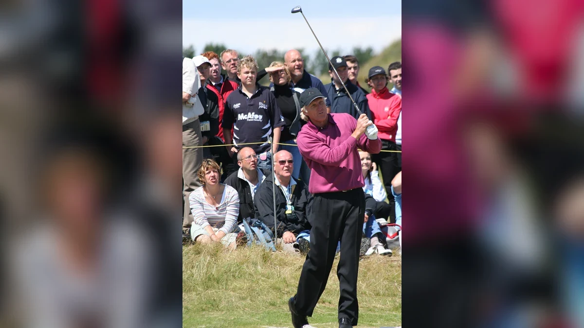 Porträtt av Greg Norman