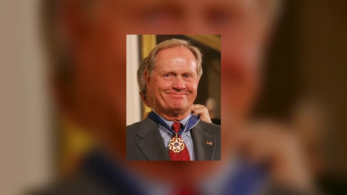 Porträtt av Jack Nicklaus