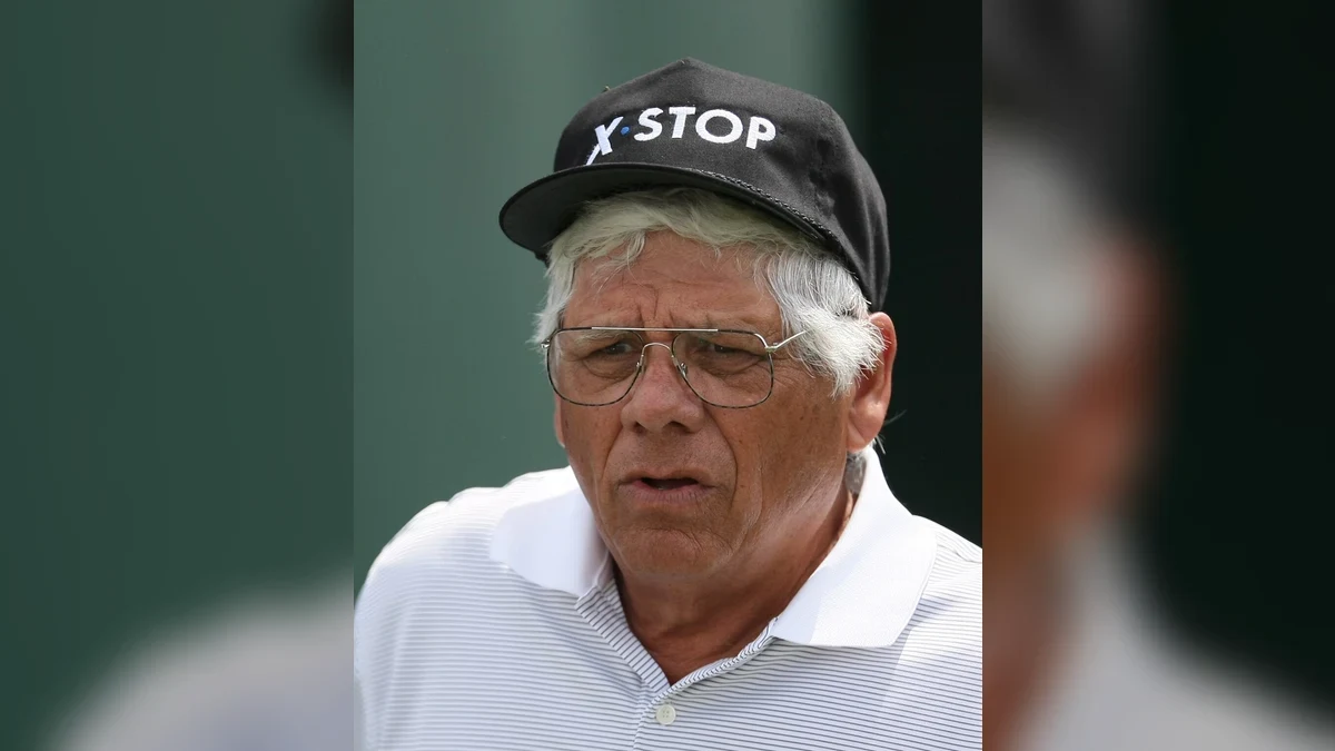 Porträtt av Lee Trevino