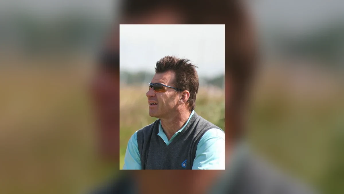 Porträtt av Nick Faldo