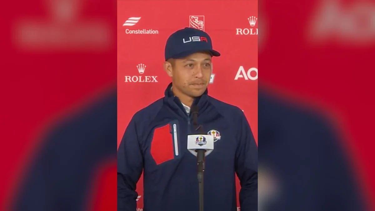 Porträtt av Xander Schauffele
